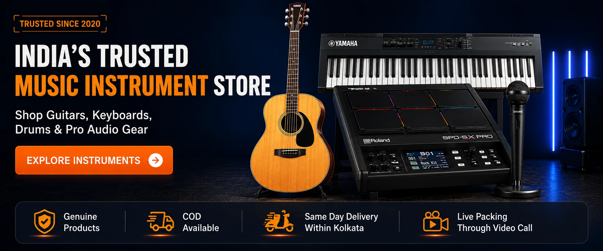 Shop the full range of musical instruments and audio gear at Wave Music