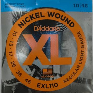 D'Addario EXL110 XL Nickel Wound Electric Guitar Strings - Regular Light (10-46)